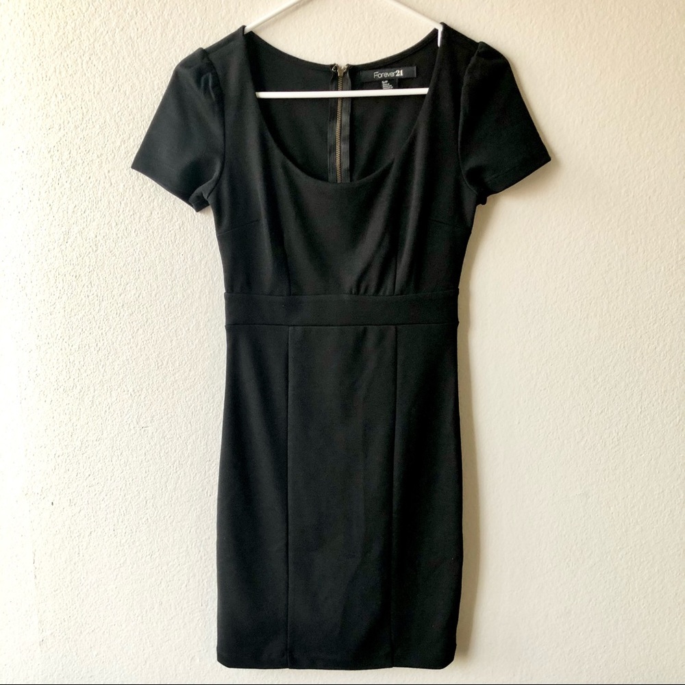 Forever 21 Black Bodycon Mini Dress